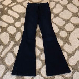 Dark blue trouser jeans
